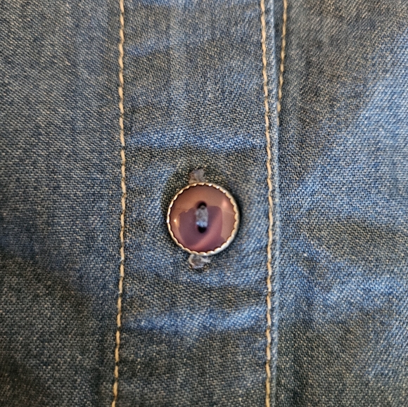 City Blues Women's Denim Shirt Size 2X - Picture 6 of 10